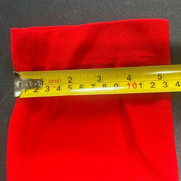 Drykorn Tailored Red Dress Pants Women's *DImensions In Picture* - Picture 8 of 8